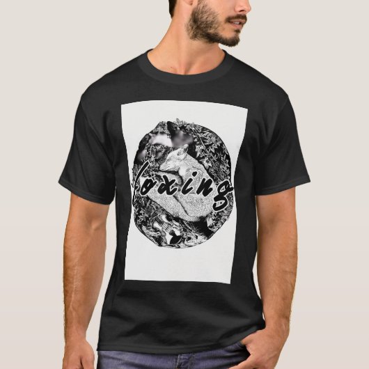 T-shirt Foxing Illustré (Devant)