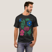 T-shirt Foxtrot Delta Tango Flower Boho (Devant entier)
