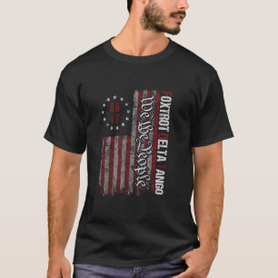 T-shirt Foxtrots Drôle Delta Tangos Nous Le Peuple Amériqu
