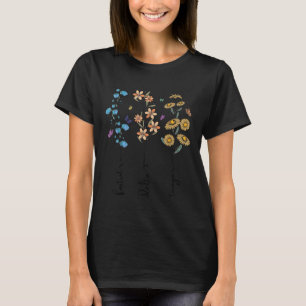 T-shirt Foxtrots rétro Deltas Tangos Fleur
