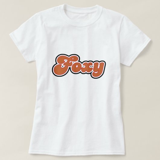 T-shirt Foxy (Design devant)
