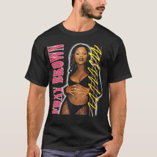 T-shirt Foxy Brown 90s Retro Fan Design 1