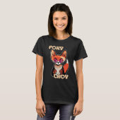 T-shirt Foxy Lady | Renard Mignon (Devant entier)