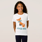 T-Shirt Foxy Nerd (Devant entier)
