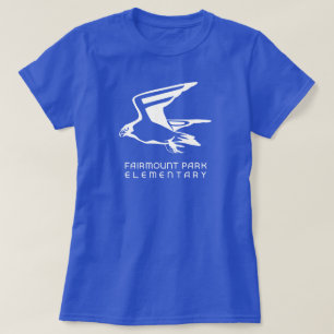 T-shirt FPE Falcon femmes bleu