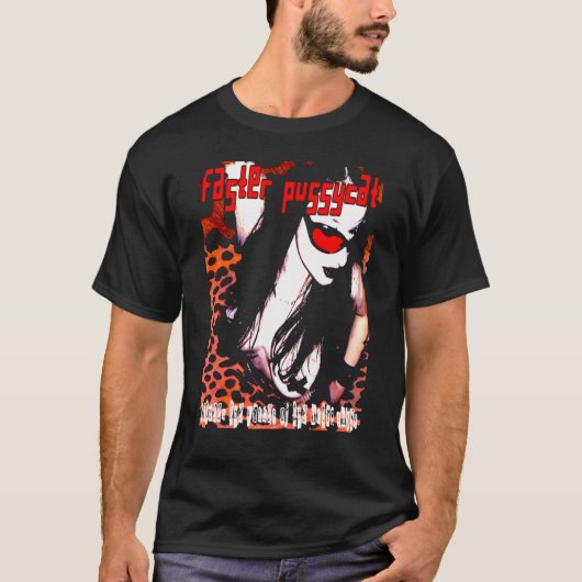 T-shirt FPS poussycat plus rapide poussycat tendance 1 tsh (Devant)