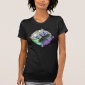 T-Shirt Fractal de libellule (Swirl) (Devant)
