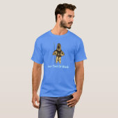 T-shirt Fractal Inuit Hunter (Devant entier)