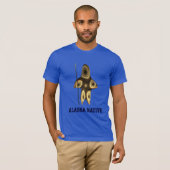 T-shirt Fractal Inuit Hunter (Devant entier)