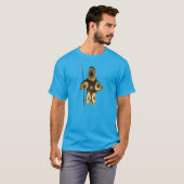 T-shirt Fractal Inuit Hunter (Devant entier)