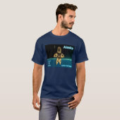T-shirt Fractal Inuit Hunter (Devant entier)