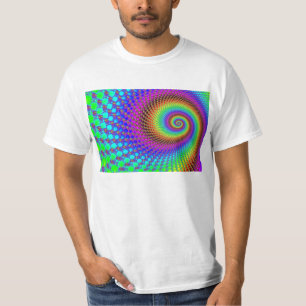 T-shirt Fractale Abstraite