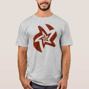 T-shirt Fractale d'étoile