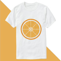 Fraction de fruits d'agrumes orange