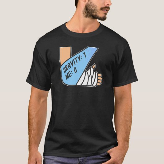T-shirt Fracture du bras Gravity 1 Me 0 (Devant)