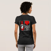 T-shirt Fragile manipulez avec soin #6 (Dos entier)