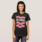 T-shirt Fragile Millénium, Manipuler Avec Soin (Devant entier)