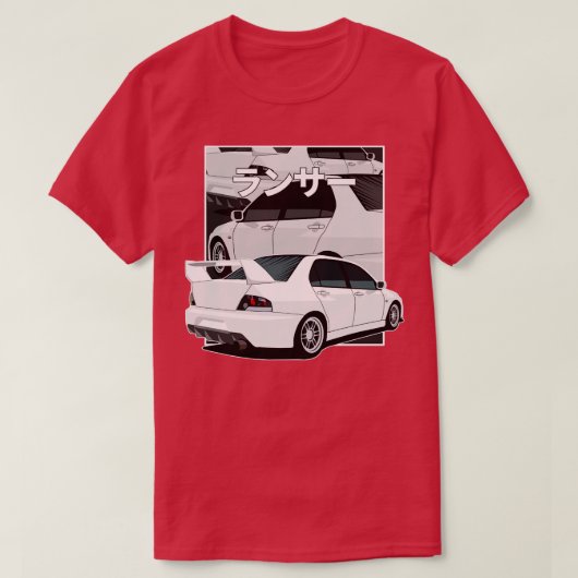 T-shirt Fragment Lancer Evo9 (Design devant)