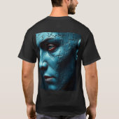 T-shirt Fragmenté Mind : Jigsaw Puzzle Head (Dos)