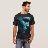 T-shirt Fragmenté Mind : Jigsaw Puzzle Head (Devant entier)