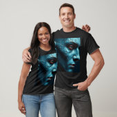 T-shirt Fragmenté Mind : Jigsaw Puzzle Head (Unisexe)