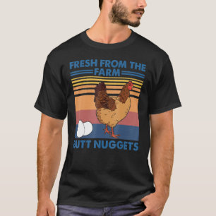 T-shirt Fraîcheur noix Vintage Retro Louveur de poulet Loi