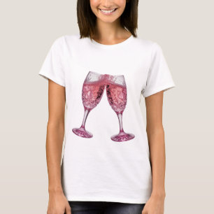 T-shirt Frais Argent ACCLAMATIONS À L'AMOUR ET AU BONHEUR