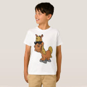 T-shirt frais de cheval (Devant entier)