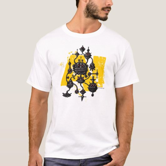 T-shirt frais de graphique d'intelligence (Devant)