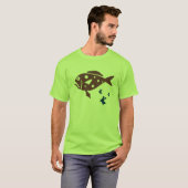 T-shirt frais de poissons (Devant entier)