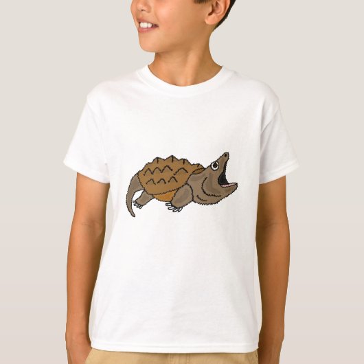 T-shirt frais de tortue de rupture d'ANNONCE (Devant)