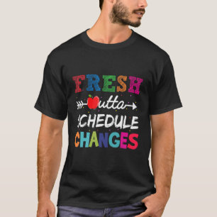 T-shirt Frais Extérieur Changements de calendrier Conseill