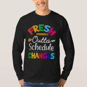 T-shirt Frais Extérieur Changements de calendrier Conseill