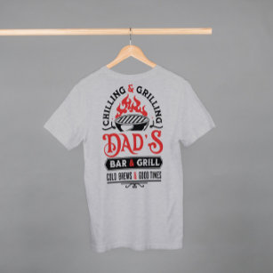 T-shirt Fraisage et grillades de papa's bar and grill desi