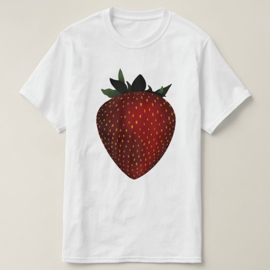 T-shirt fraise (Design devant)