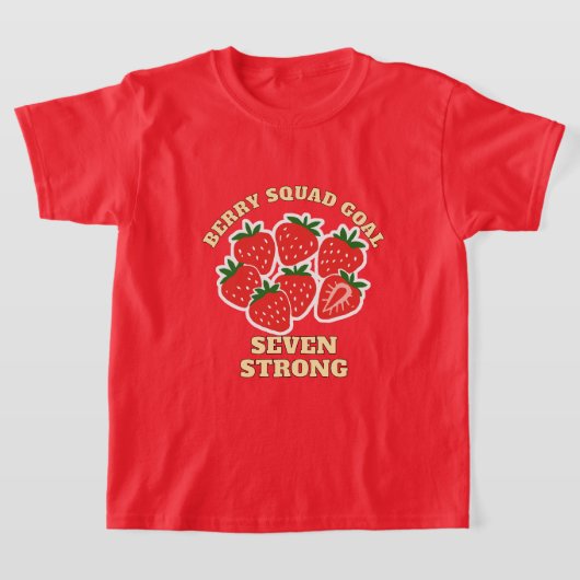 T-shirt fraise (Poser)