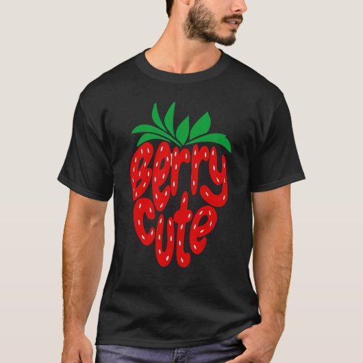 T-shirt Fraise Berry Cuite 1 (Devant)