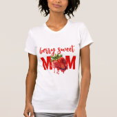 T-shirt Fraise Berry douce 1ère anniversaire maman (Devant)