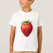 T-shirt Fraise cassée (Devant)