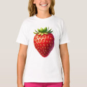 T-shirt Fraise cassée (Devant)