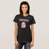 T-shirt Fraise de lait (Devant entier)