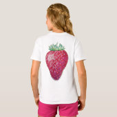T-shirt Fraise Debout (Dos entier)