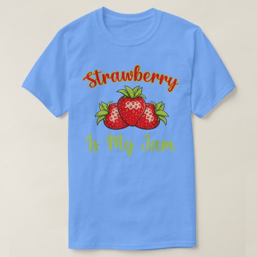 T-shirt Fraise Est Ma Confusion, Vêtements Fraise Mignonne (Design devant)