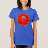 T-shirt Fraise et fraise (Devant)
