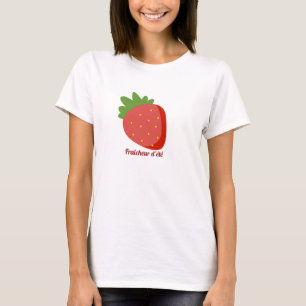 T-shirt Fraise Fraîcheur d'été
