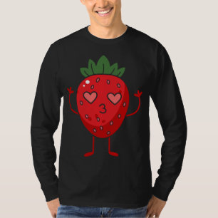 T-shirt Fraise - Fruit Thématique Cadeau En Vêtements Pour