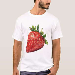 T-shirt Fraise générée par l'IA