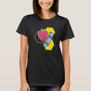 T-shirt fraise I fraises Skateboard I Sweet Berri