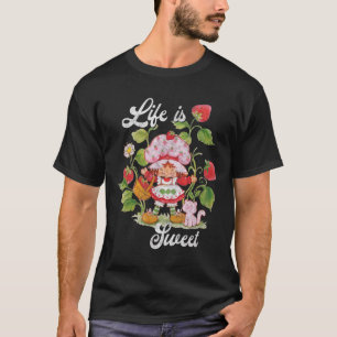 T-shirt Fraise Shortcake Life is Sweet Vintage Berry G
