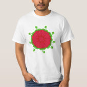 T-shirt fraise Twirl (Devant)